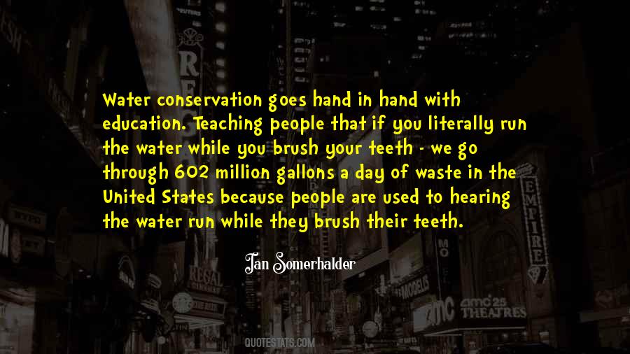 Water Waste Quotes #1372994