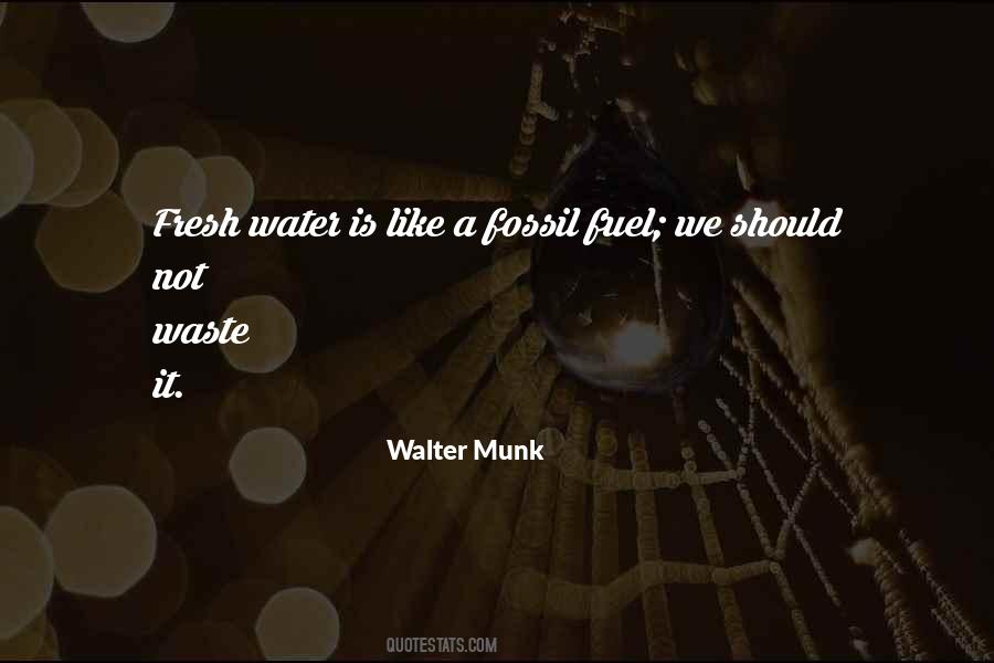Water Waste Quotes #241941