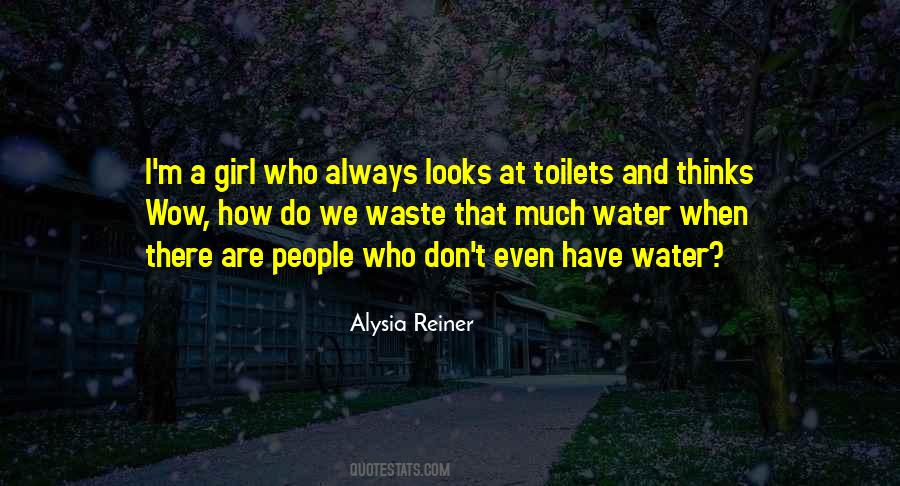 Water Waste Quotes #283326