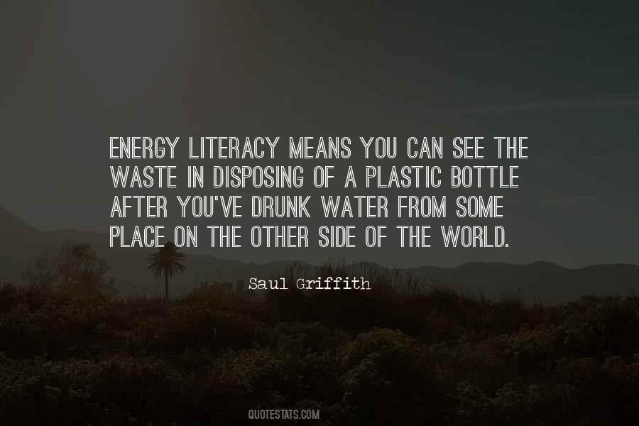 Water Waste Quotes #324059