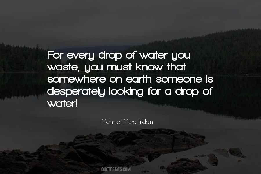 Water Waste Quotes #402641