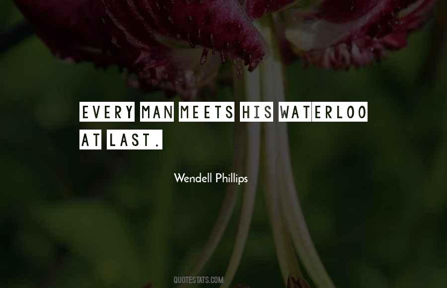 Waterloo Quotes #295616