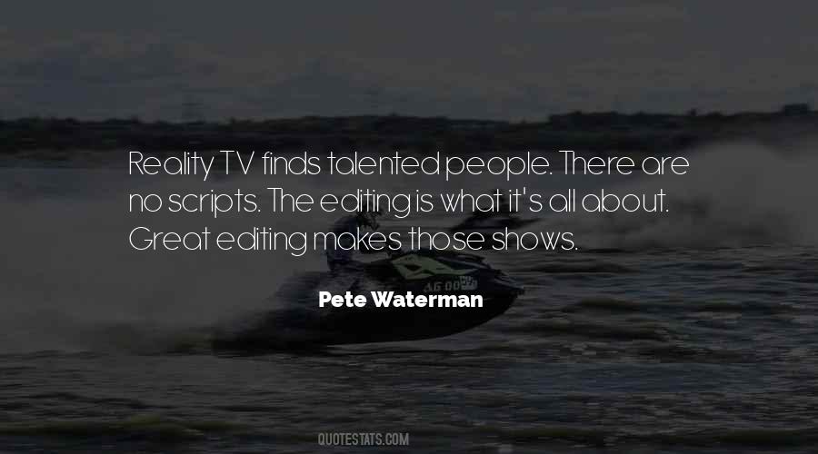 Waterman Quotes #253771