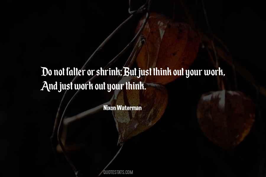 Waterman Quotes #317921
