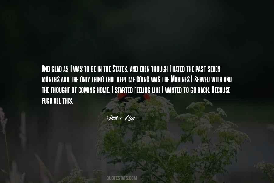 Quotes About Coming Back Home #1243203