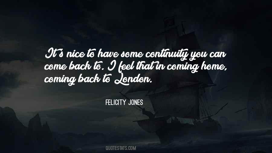 Quotes About Coming Back Home #1642225