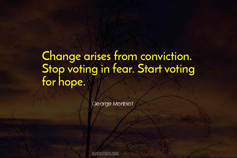 Quotes About Fear Change #314525