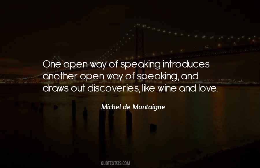 Way Of Speaking Quotes #1381942