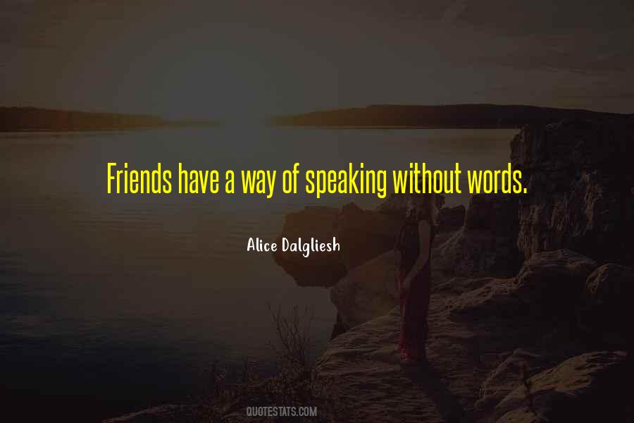 Way Of Speaking Quotes #86061