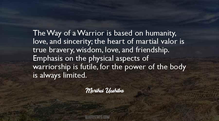 Way Of Warrior Quotes #1394914