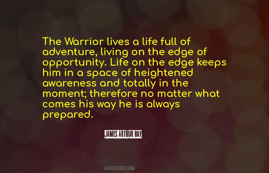 Way Of Warrior Quotes #989997