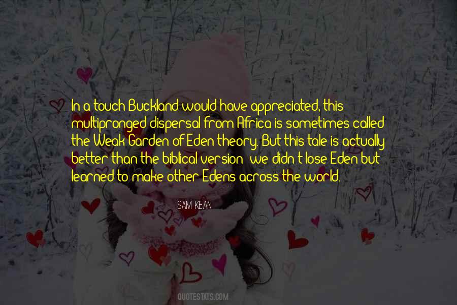 Way To Eden Quotes #123576