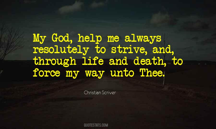 Way To God Quotes #38720