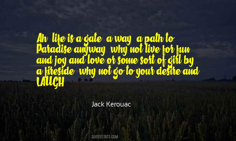 Way To Paradise Quotes #1192650