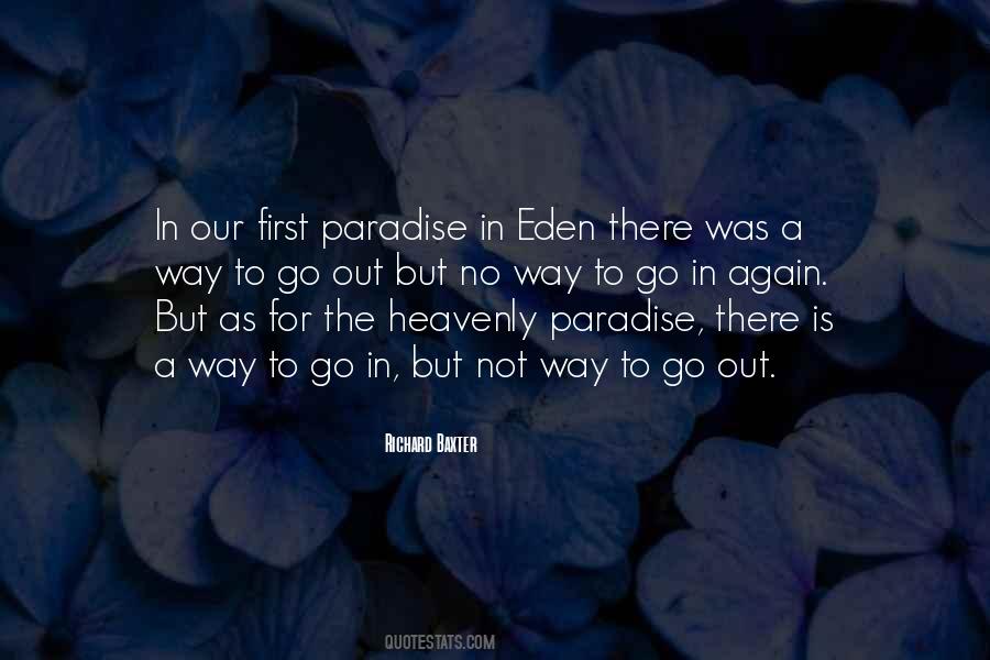 Way To Paradise Quotes #904301
