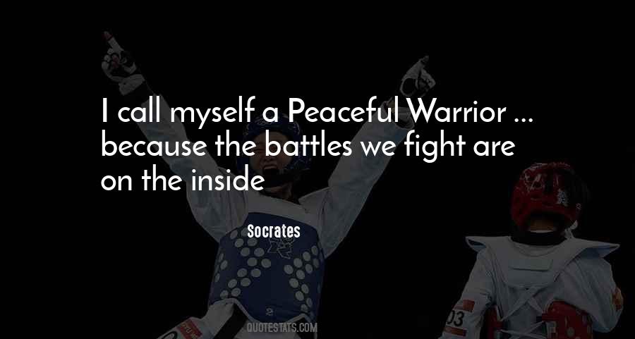 Way To Peaceful Warrior Quotes #562066