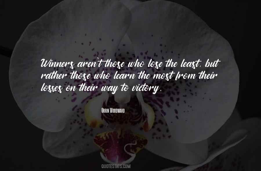 Way To Victory Quotes #1125613