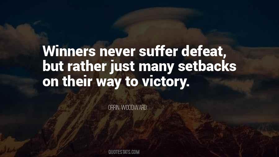 Way To Victory Quotes #1814701