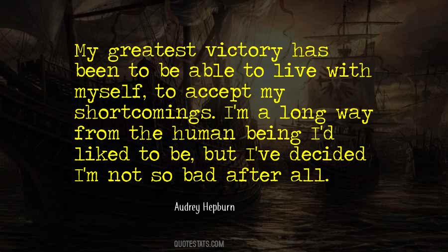 Way To Victory Quotes #649854
