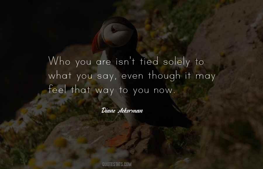 Way To You Quotes #1734909