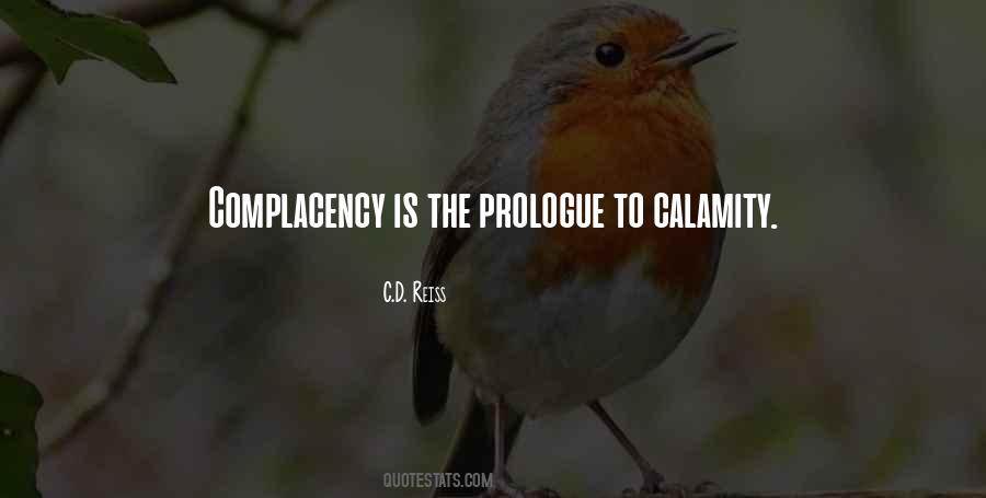 Quotes About Complacency #1313490