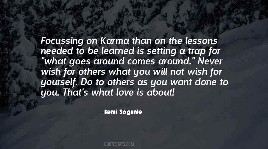 Quotes About Karma And Love #614060