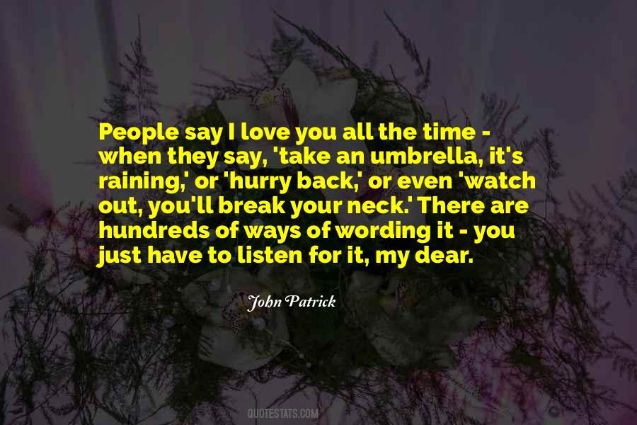 Ways To Say I Love You Quotes #868790