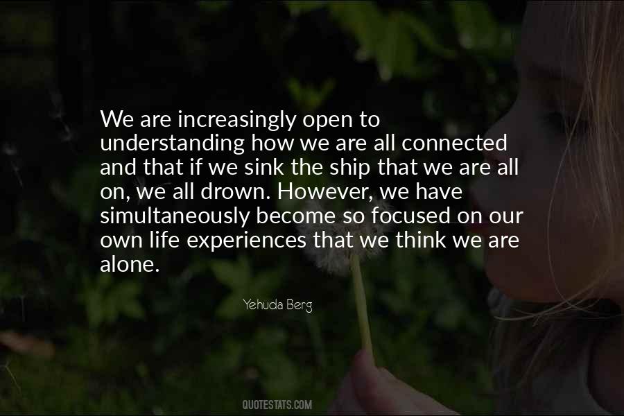 We All Are Alone Quotes #944969