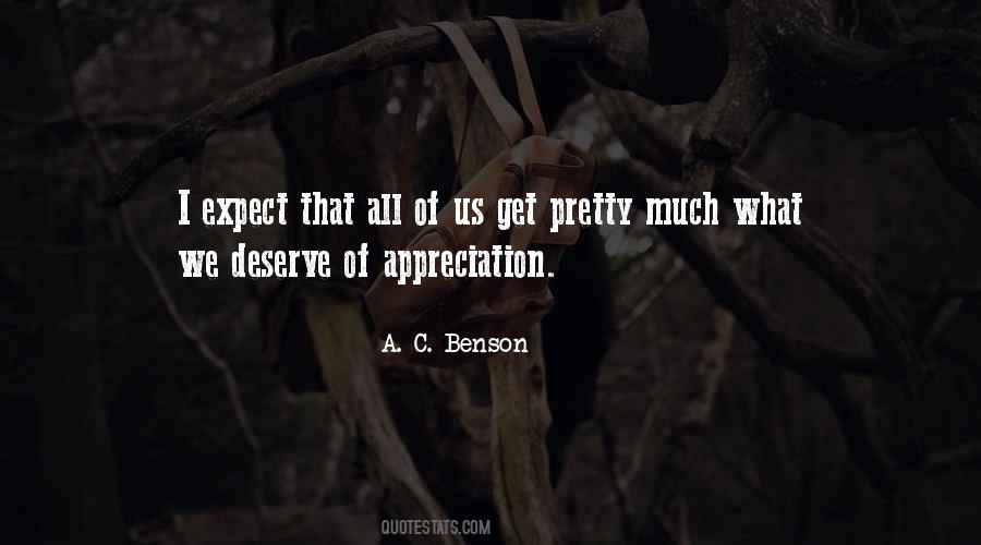 We All Get What We Deserve Quotes #1488335