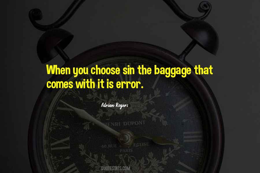 We All Have Baggage Quotes #88101