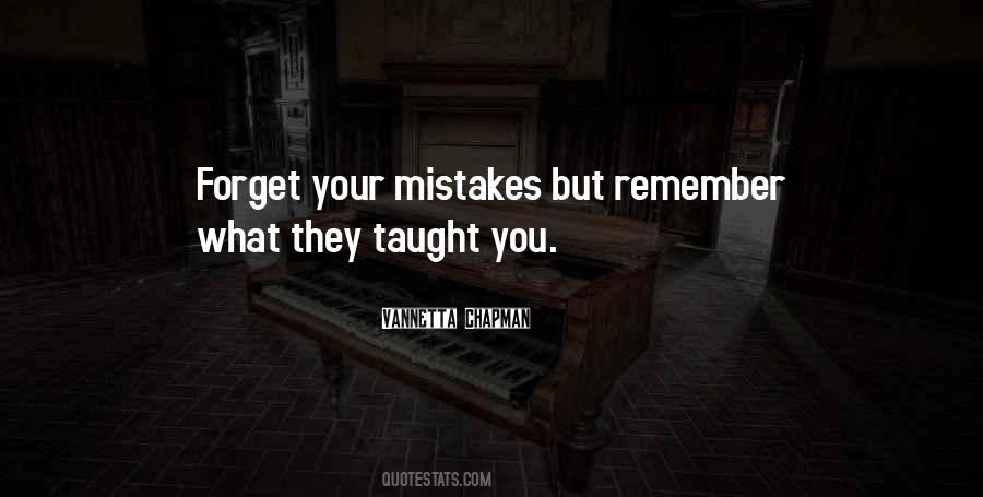 We All Learn From Our Mistakes Quotes #115376