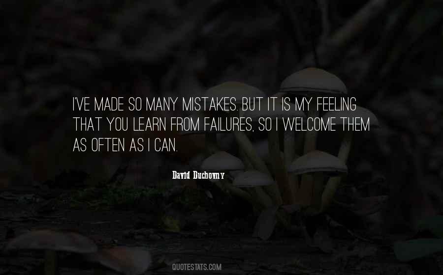 We All Learn From Our Mistakes Quotes #116894