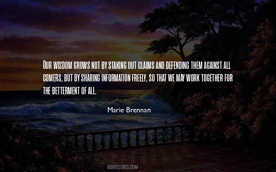 We All Work Together Quotes #1205854