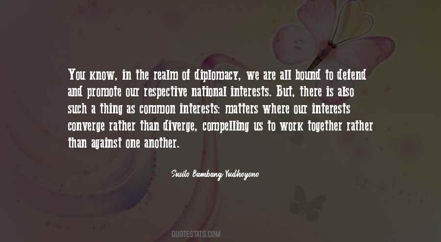 We All Work Together Quotes #329960