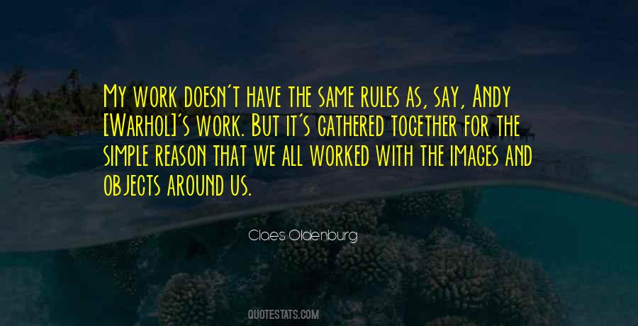 We All Work Together Quotes #725769