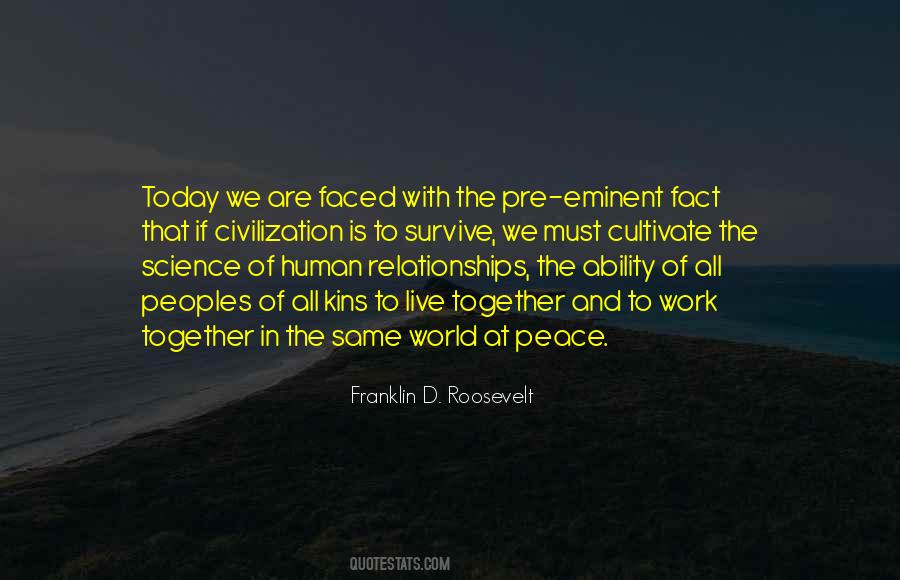 We All Work Together Quotes #965981