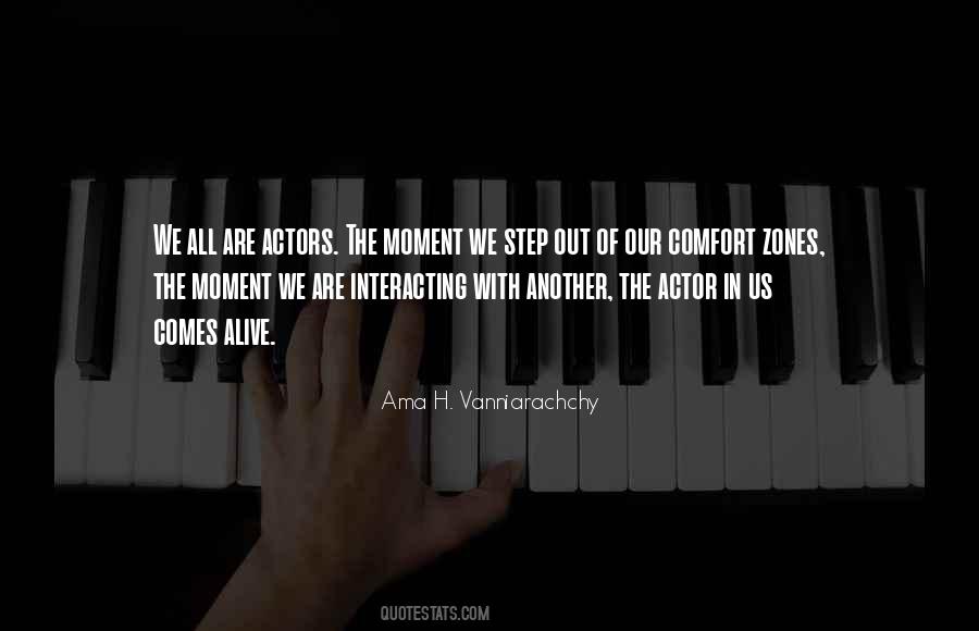 We Are Actors Quotes #272535