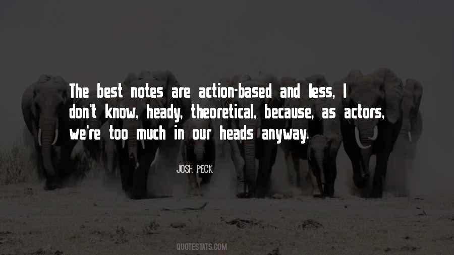 We Are Actors Quotes #305337