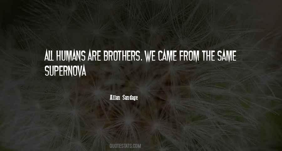 We Are Brothers Quotes #26832