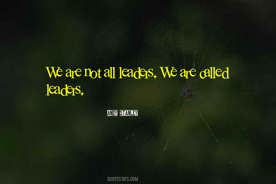 We Are Called Quotes #1208074