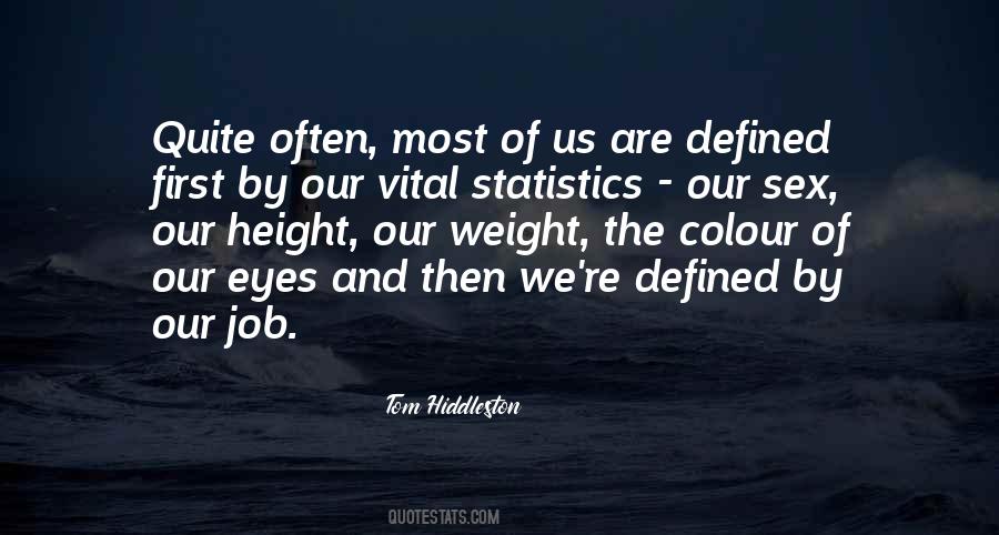 We Are Defined By Quotes #990781
