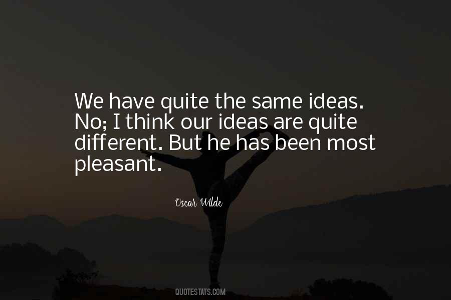 We Are Different But The Same Quotes #891293