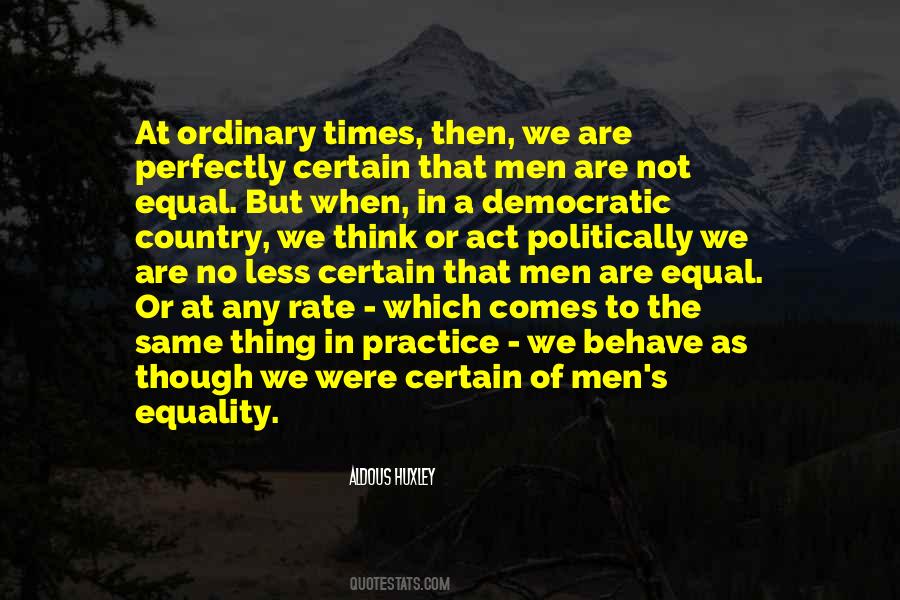 We Are Equal Quotes #97506