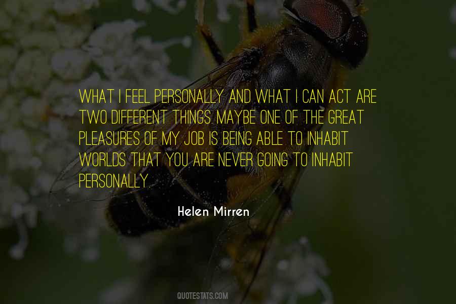 We Are From Two Different Worlds Quotes #1170489
