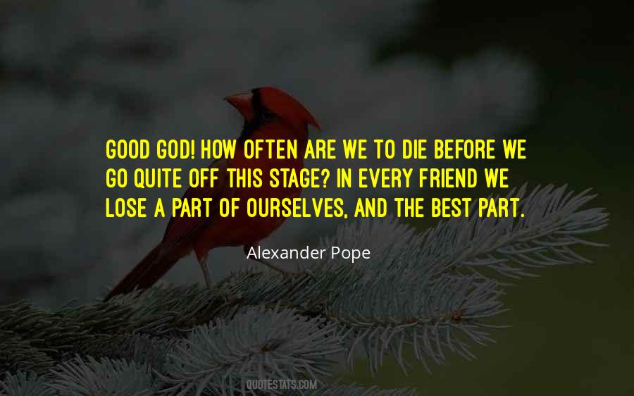 We Are Good Friends Quotes #1300478