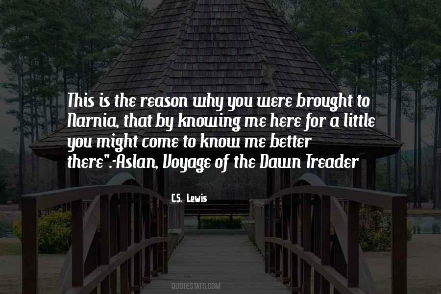 We Are Here For A Reason Quotes #173953