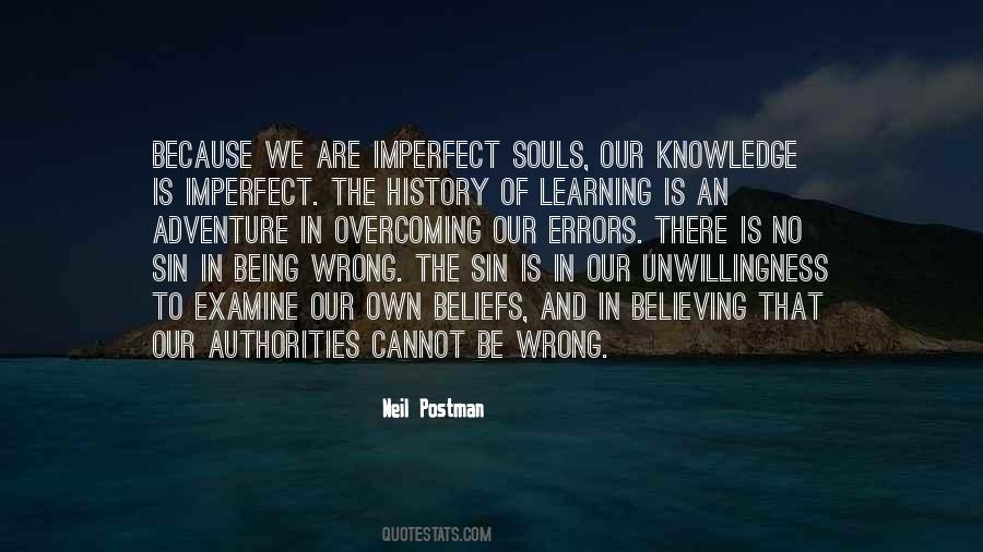 We Are Imperfect Quotes #1425953