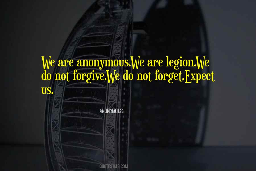 We Are Legion Quotes #1680694