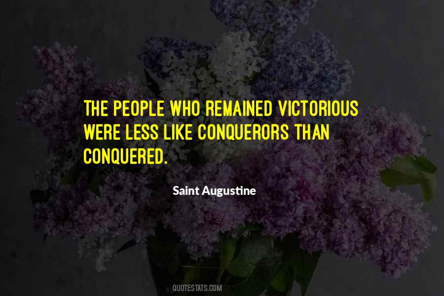 We Are More Than Conquerors Quotes #673778