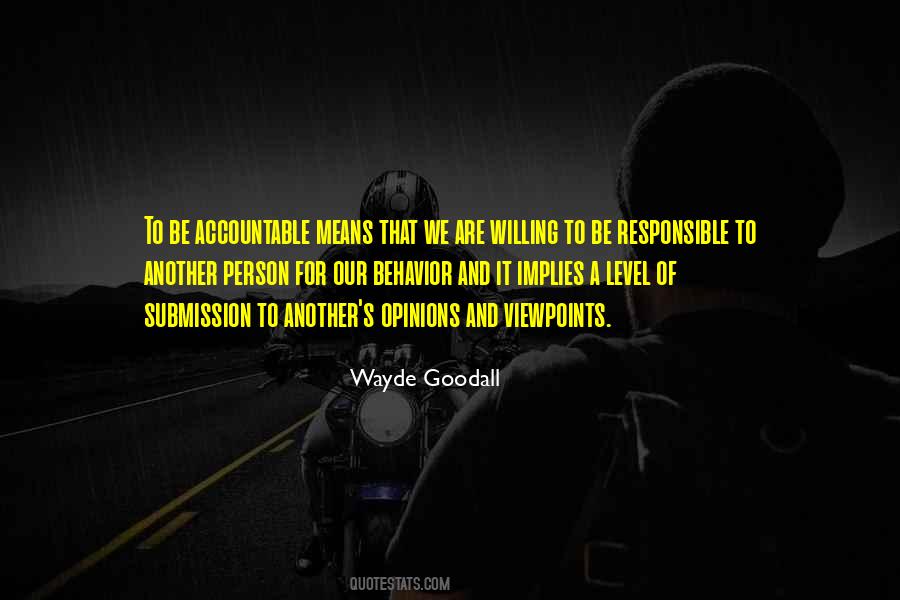We Are Responsible For Quotes #609360 We Are Responsible For Quotes #609360